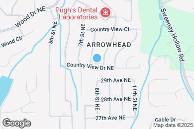 Map image of the property - 724 Country View Dr NE