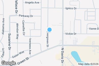 Map image of the property - 120 Evergreen St