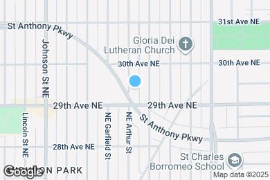 Map image of the property - 2923 Arthur St NE
