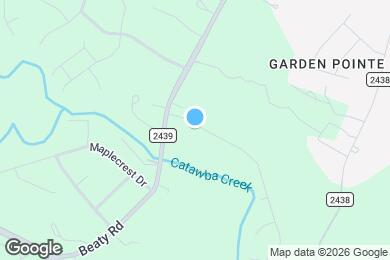 Map image of the property - 116 Beacon Hills Dr