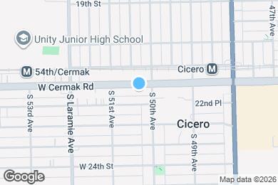 Map image of the property - 5011 W Cermak Rd