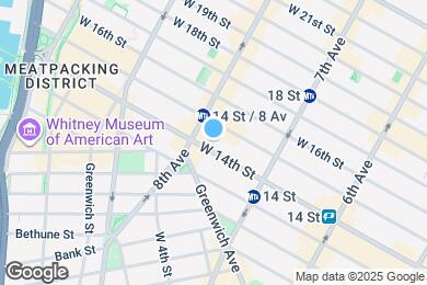 Map image of the property - 251 W 14th St