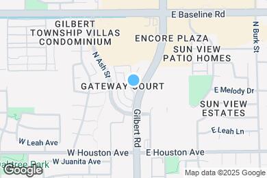 Map image of the property - 1351 N Dana St