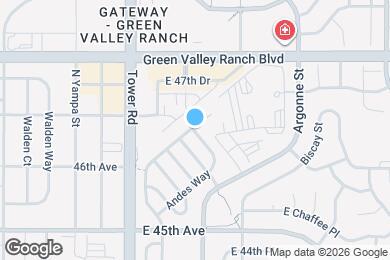 Map image of the property - 18601 E 47th Pl