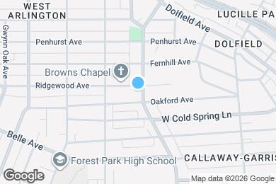 Map image of the property - 4304 Garrison Blvd