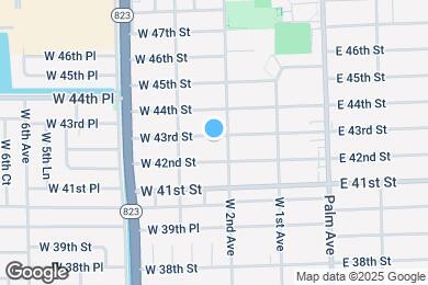 Map image of the property - 232 W 43rd St