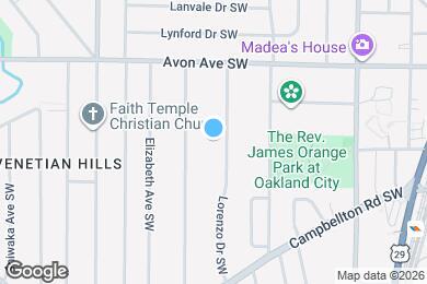 Map image of the property - 1291 Lorenzo Dr SW