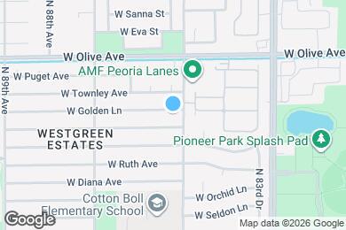 Map image of the property - 8509 W Golden Ln