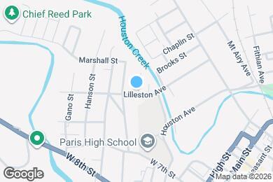 Map image of the property - 331 Lilleston Ave