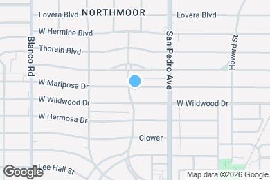 Map image of the property - 342 W Mariposa Dr