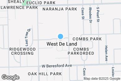 Map image of the property - 1404 W Winnemissett Ave