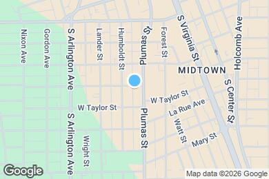 Map image of the property - 210 Reno Ave