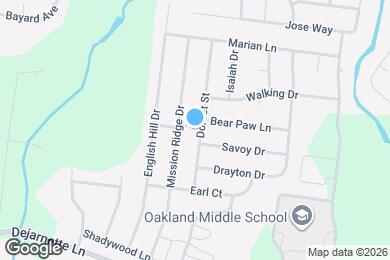 Map image of the property - 1714 Bear Paw Ln
