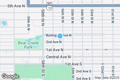 Map image of the property - 5621 2nd Ave N