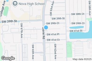 Map image of the property - 4100 SW 64th Ave