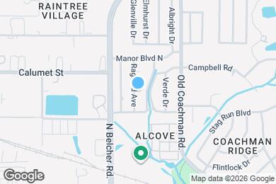 Map image of the property - 1733 Ragland Ave