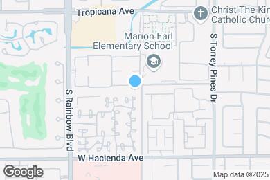 Map image of the property - 5048 S Rainbow Blvd