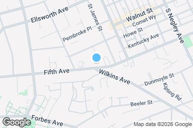 Map image of the property - 5149 Fifth Ave