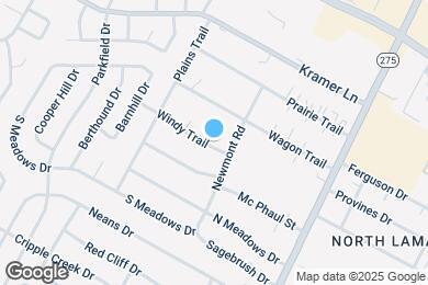 Map image of the property - 10701 Daryl Cove