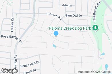 Map image of the property - 1517 Yellowthroat Dr