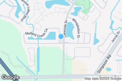 Map image of the property - 2100 Mallard Creek Cir