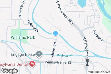 Map image of the property - 410 Parkway Dr