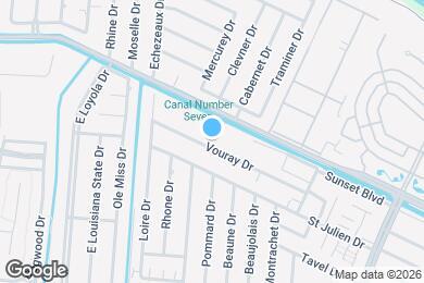 Map image of the property - 708 Vouray Dr