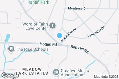 Map image of the property - 2407 Ben Hill Rd