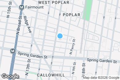 Map image of the property - 1025 Mount Vernon St