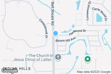 Map image of the property - 4513 Cabbage Palm Dr
