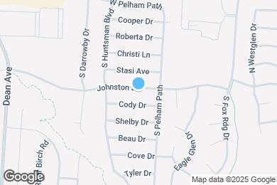 Map image of the property - 1609 Johnston Dr