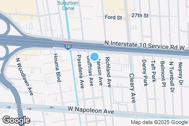 Map image of the property - 2509 Giuffrias Ave