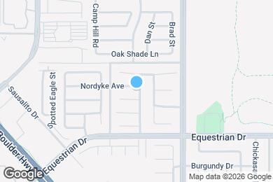 Map image of the property - 1113 Nordyke Ave