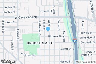 Map image of the property - 1109 Walton St