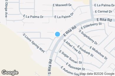 Map image of the property - 7659 S Meadow Spring Way