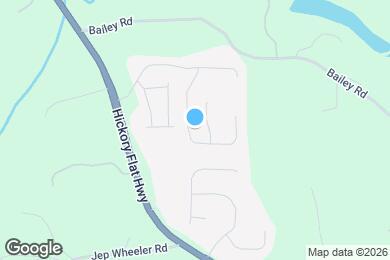 Map image of the property - 317 Park Creek Ridge