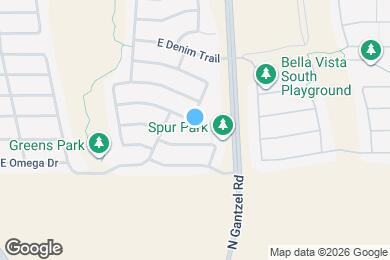 Map image of the property - 1931 E Dust Devil Dr