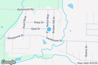 Map image of the property - 2316 Woodwind Way