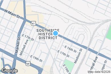 Map image of the property - 1531 Washington St