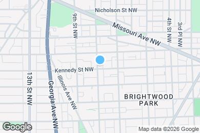 Map image of the property - 5501 8th St NW