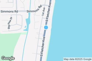 Map image of the property - 3240 S Fletcher Ave