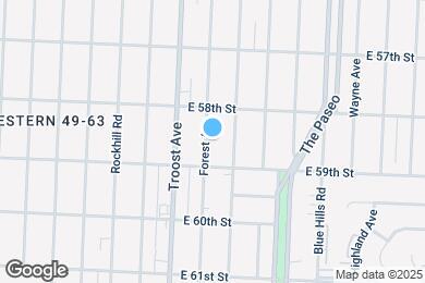 Map image of the property - 5827 Forest Avenue