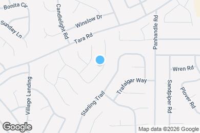 Map image of the property - 10718 Barberry Dr