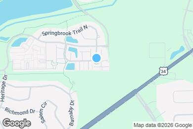 Map image of the property - 271 Springbrook Trail S