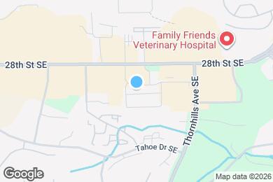 Map image of the property - Redwood Grand Rapids