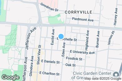 Map image of the property - 2931 Eden Ave