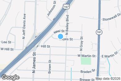 Map image of the property - 513 Hayes St