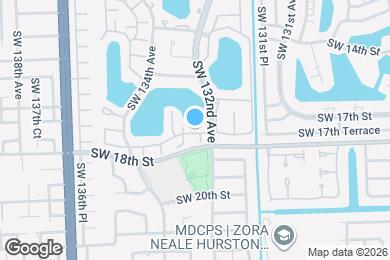 Map image of the property - 13241 SW 17th Ln