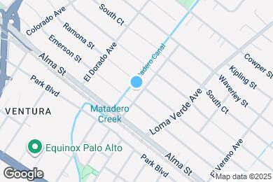 Map image of the property - 251 El Carmelo Ave