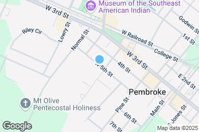 Map image of the property - 504 W 5th St
